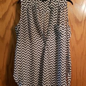 Chevron tunic